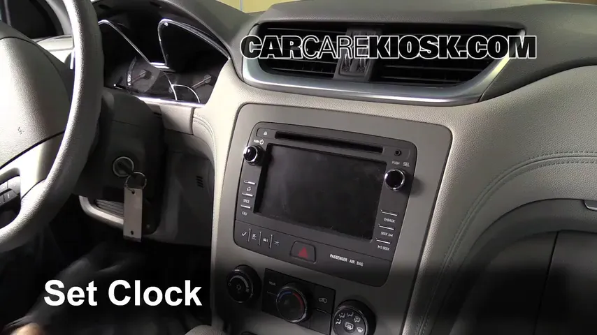 2013 Chevrolet Traverse LS 3.6L V6 Clock